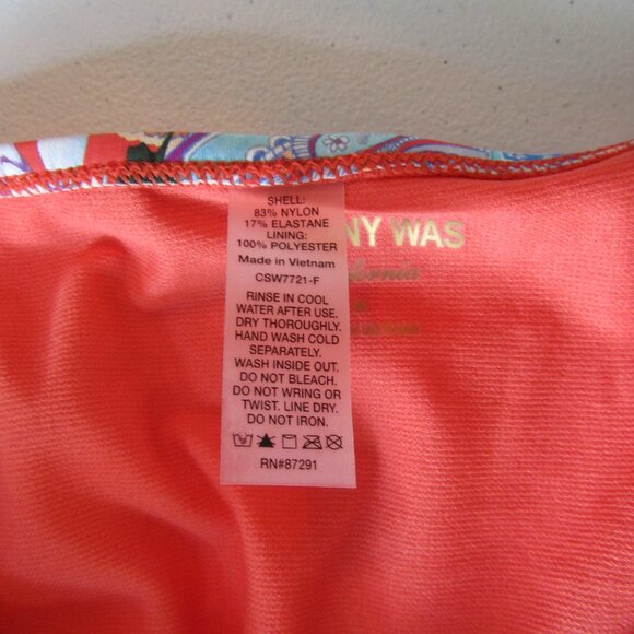 Johnny Was Drew High Waist Swim Bottom - Picture 7 of 7